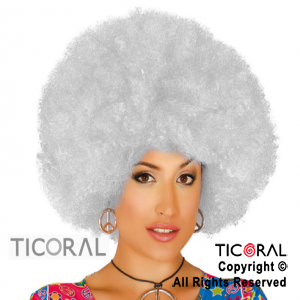 PELUCA AFRO SUPER BLANCO HS7530-1 x 1